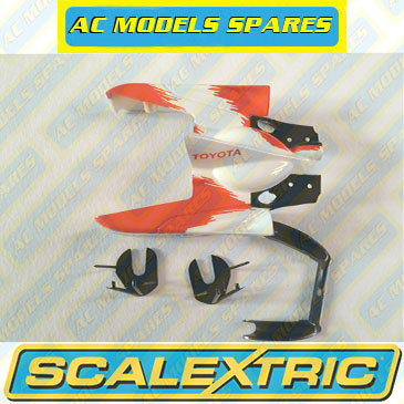 W8596 Scalextric Spare Rear Body for Panasonic Toyota F1 TF102 C2455 C2456