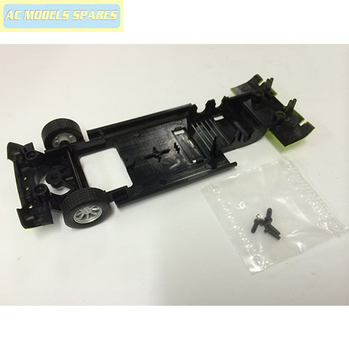 W10585 Scalextric Spare Underpan + Front Axle for 1970 Dodge Challenger T/A No77