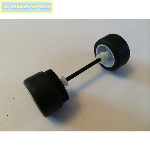 W10220 Scalextric Spares Rear Wheel Axle Assembly McLaren MP4-12C C3253W C3253W