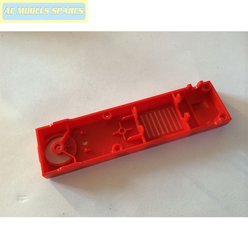 W10507 Scalextric Spare Underpan Chassis for Red Hotrod Demolition Derby C3461