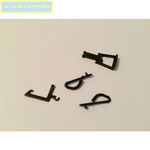 X6929 Hornby Spare Accessory Bag for Railroad Class P2 Vacuum Pipes + Coupling