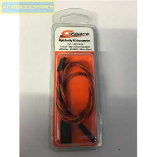 G-Force GF1121021 Y-lead "HD silicon twisted" Futaba, 22AWG, 30cm (1pc)