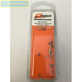 G-Force GF2174001 Adjustable micro push rod connectors  (5pcs)