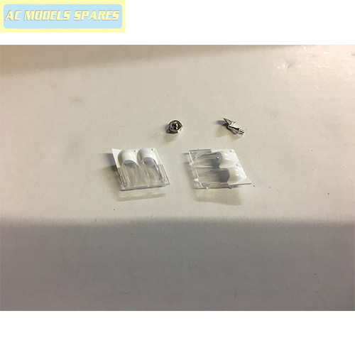 W9284 Scalextric Spare Detail Pack + Headlamp Covers for Chevrolet Corvette L88