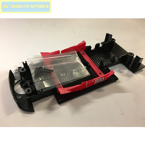 W8537 Scalextric Spare Underpan + Screws for Opel V8 Coupe DTM C2429W