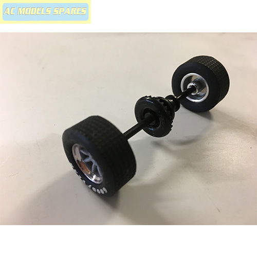 W8762 Scalextric Spare Rear Axle Assembly for Chevrolet Corvette L88 C2503