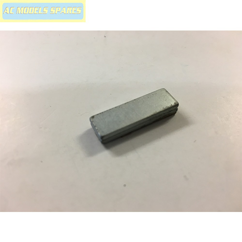 W9312 Scalextric Spare 2 Magnets + Spacers 25mm × 7mm × 1mm
