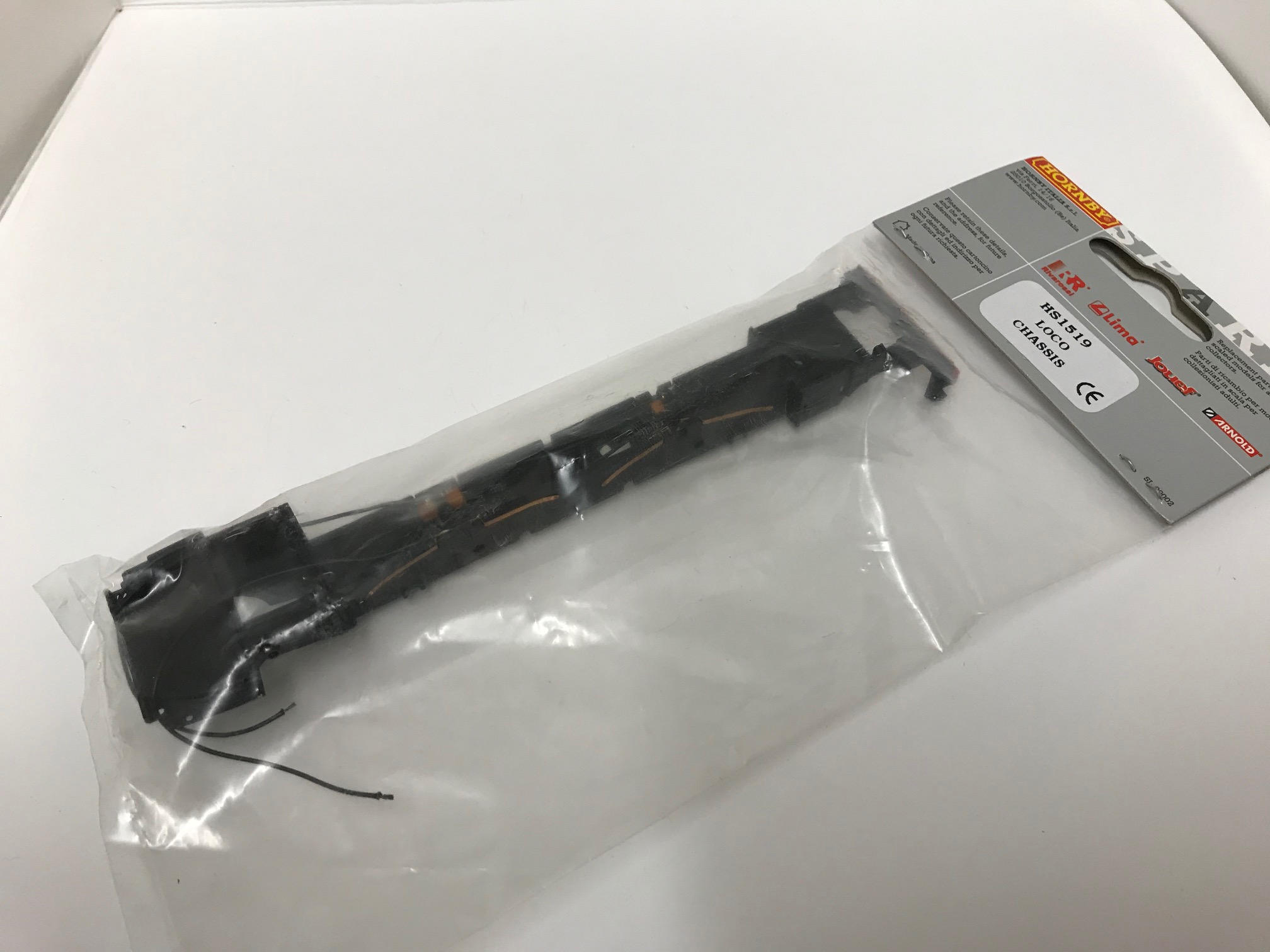 HS1519 Hornby Jouef Chassis with Pick-ups, Wires + Buffer Beam for 141 P IS7b