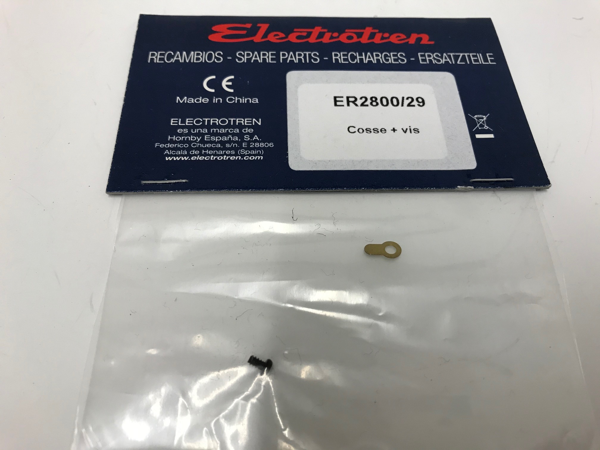 ER2800/29 Hornby Electrotren Screw & Terminal Diesel Loco 060DA-16 SNCF IS4.3