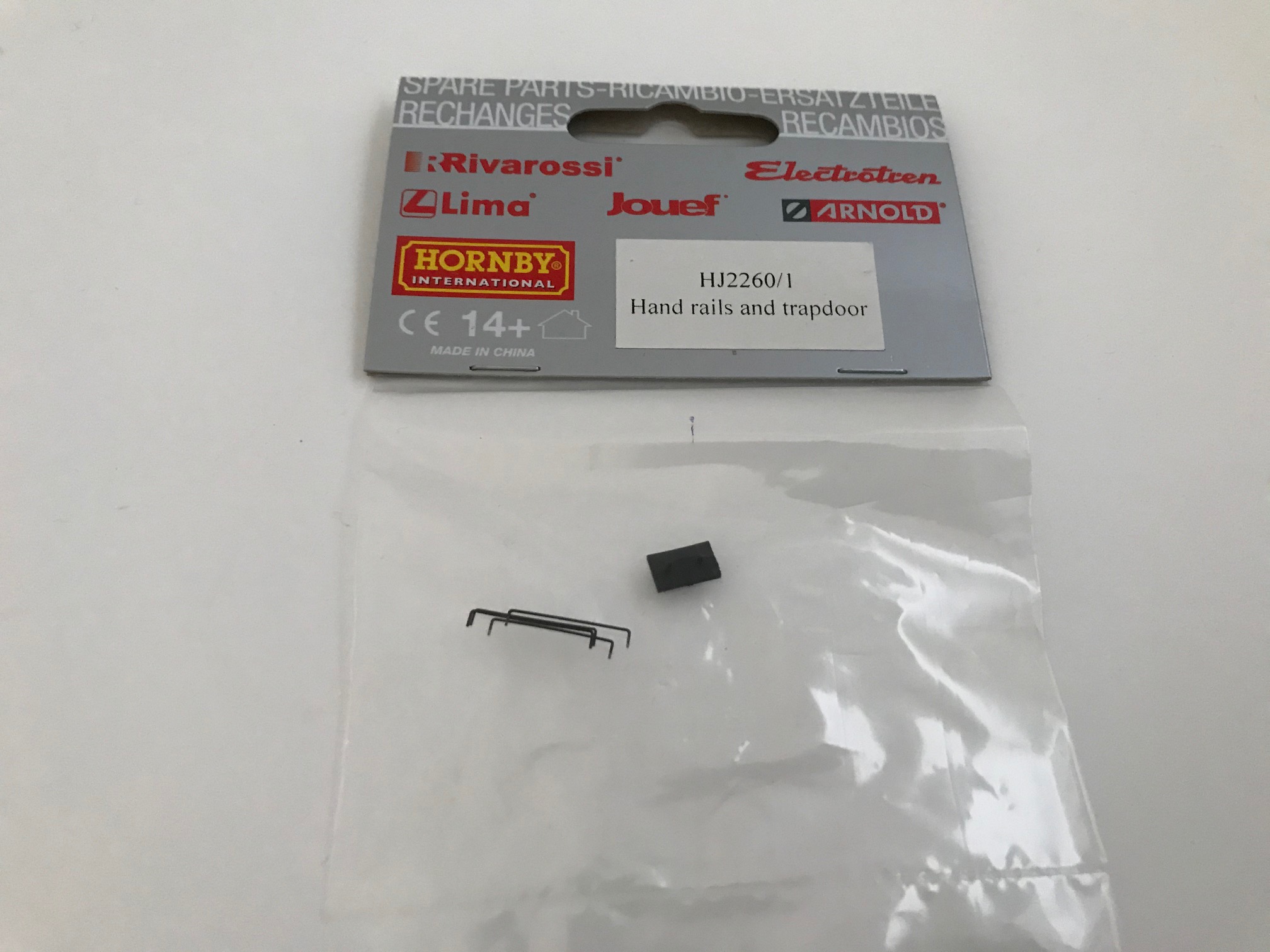 HJ2260/01 Hornby Jouef Hand Rails and Trapdoor for Steam Loco 030 TU IS10.6