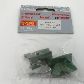 HR2478/05 Hornby Rivarossi Cabin Interior with Light Lenses for DR E251 IS15.4
