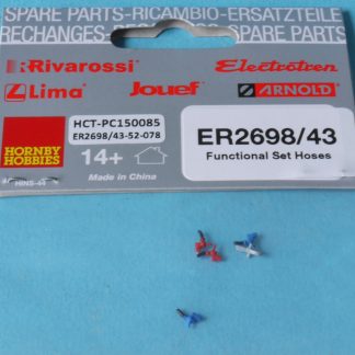 ER2698/43 Hornby Electrotren Functional Hoses Set Loco RENFE 269.604 IS1h