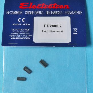 ER2800/07 Hornby Electrotren Set of Roof Grills for Diesel 060DA-16 SNCF IS3.2