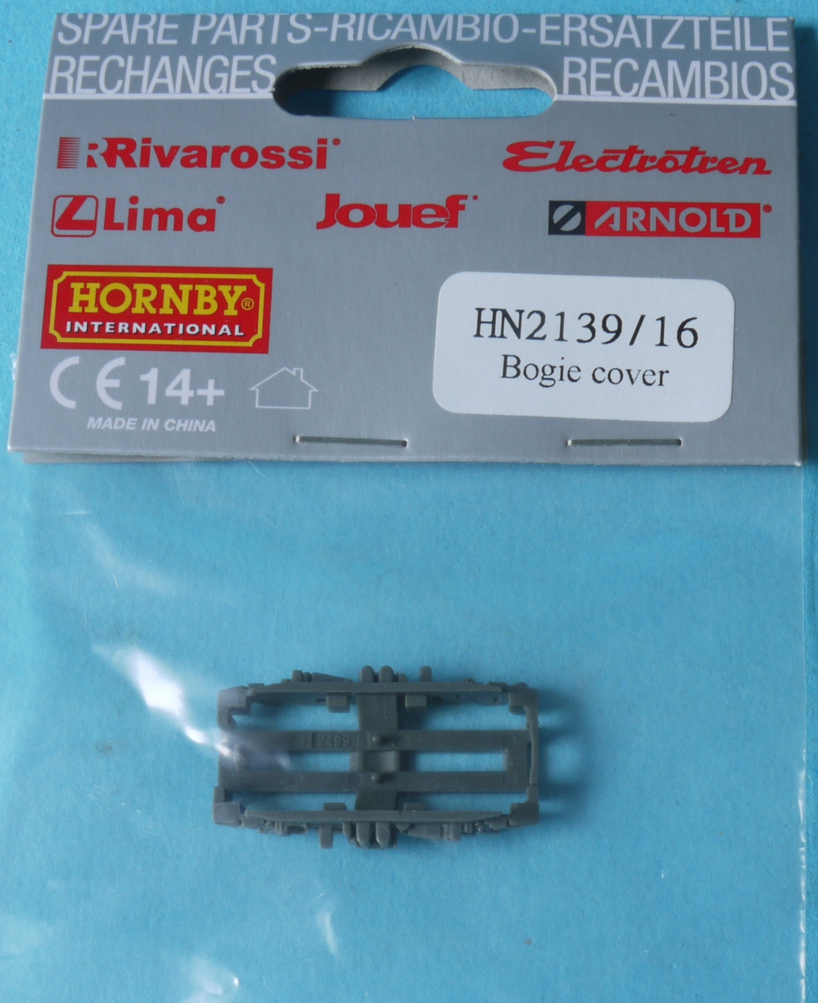 HN2139/16 Hornby Arnold N Gauge Bogie Cover Eléctric 252 RENFE Mercancías IS3.3
