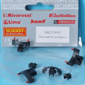 HR2339/03 Hornby Rivarossi Decorative Couplers for Steam Loco DRB 61 002 IS2f