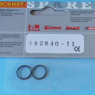 HR2840/11 Hornby Rivarossi Traction Tyres Pack of 2 Bm 4/4 Braun AC Ep.IV  IS1.7
