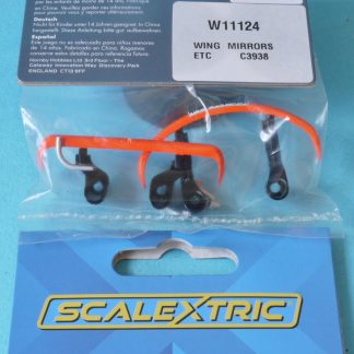 W11124 Scalextric Spare Wing Mirrors + Bumpers Volkswagen Van T1B Green C3938