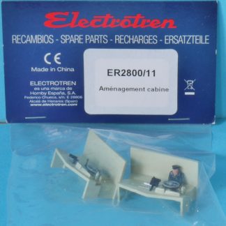 ER2800/11 Hornby Electrotren Cabin Furnishings for Diesel 060DA-16 SNCF IS3b
