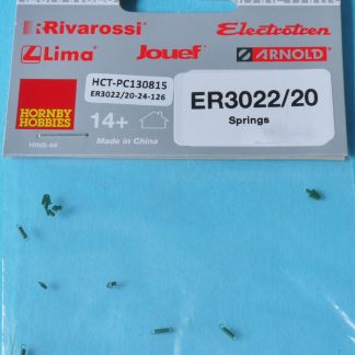 ER3022/20 Hornby Electrotren Springs for Loco Eléctrica RENFE 7507 IS3d