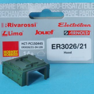 ER3026/21 Hornby Electrotren Hood for Locomotora eléctrica RENFE 7512 IS3.4