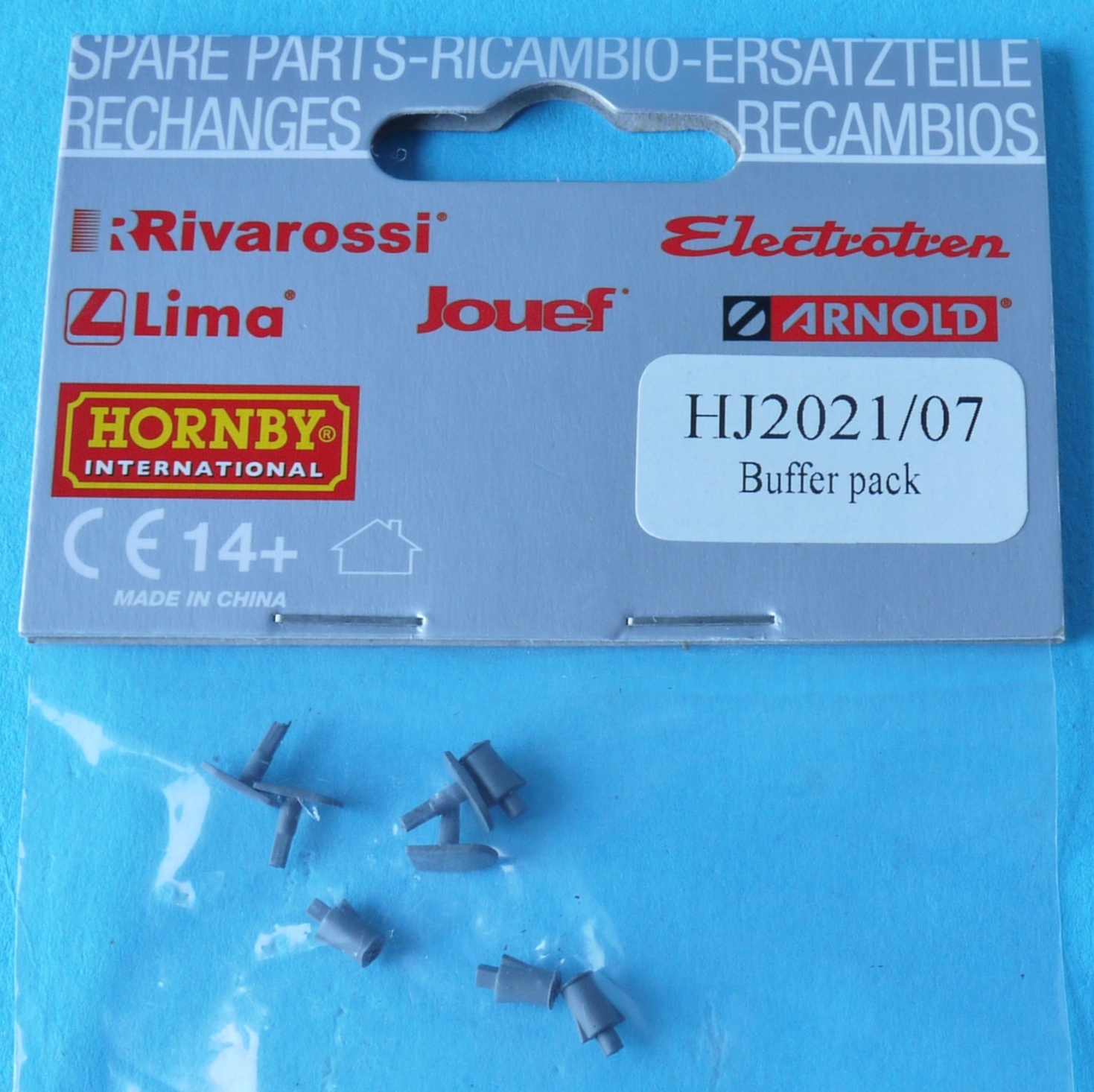HJ2021/07 Hornby Jouef Buffer Pack for Electric SNCF BB 17086 'En Voyage' IS4g