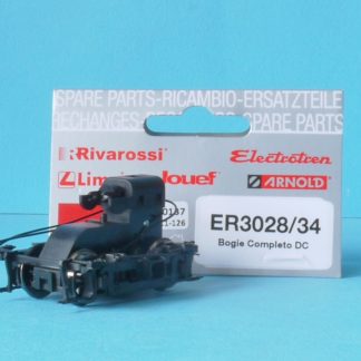 ER3028/34 Hornby Electrotren Complete DC Bogie for Eléctrica 278 RENFE IS9.8