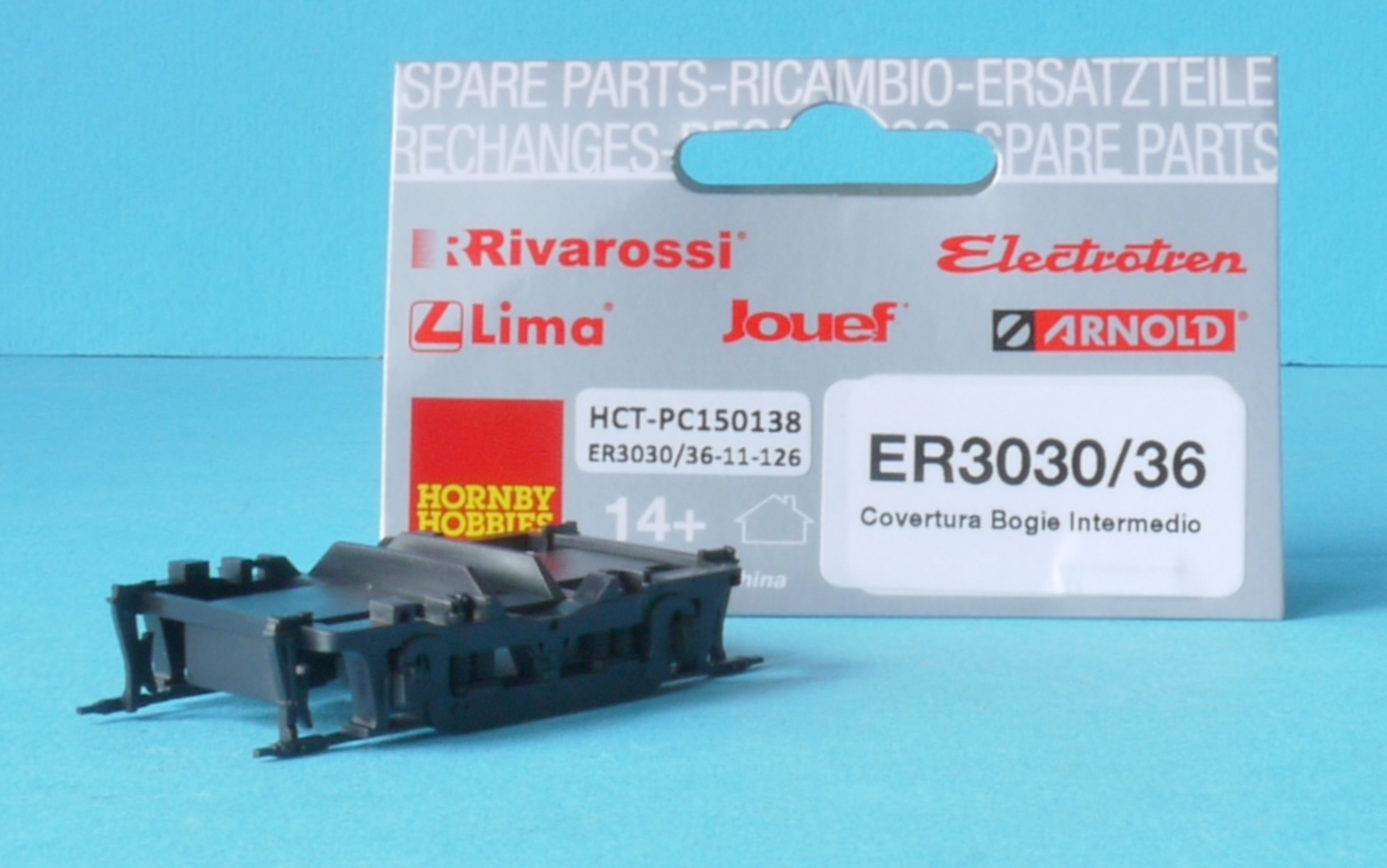 ER3030/36 Hornby Electrotren Cobertura Intermediate Bogie for 278 RENFE IS9.7 - Image 3