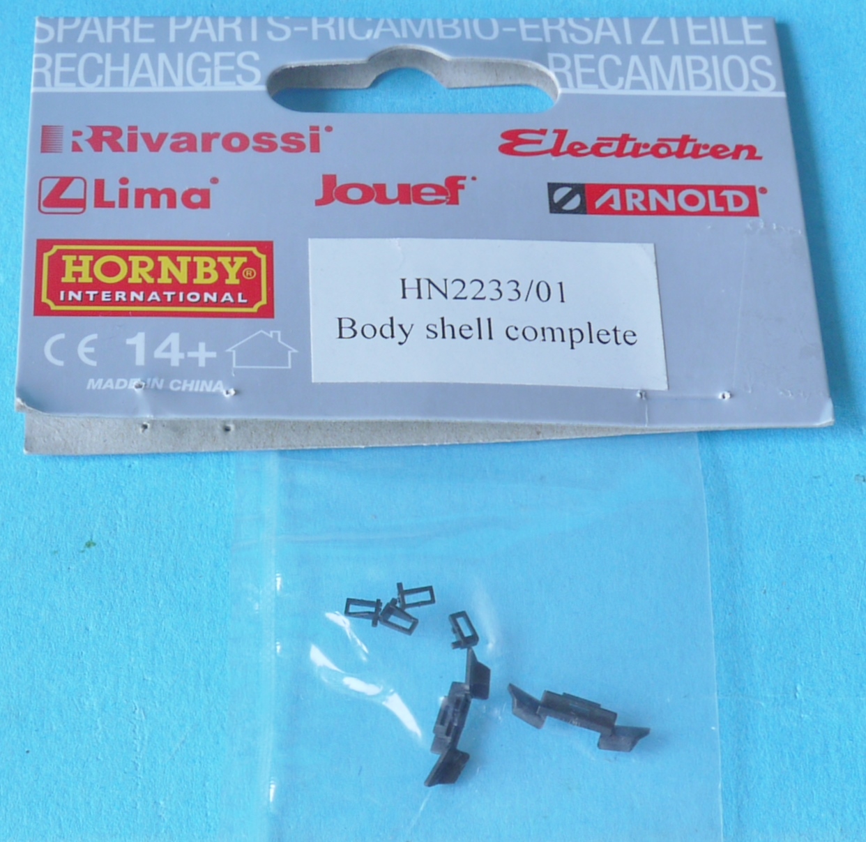 HN2233/01 Hornby Arnold N Gauge Complete Body Shell for Electric DB AG 156 IS18c - Image 3