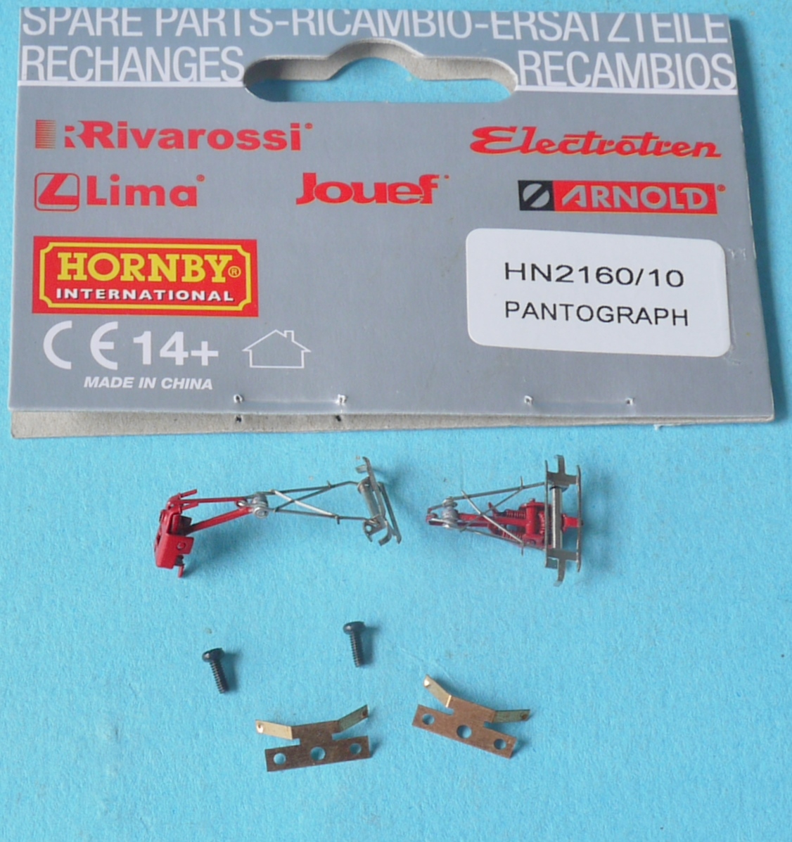 HN2160/10 Hornby Arnold N Gauge Pantograph for BR 152 041-0 "Porsche" IS18g