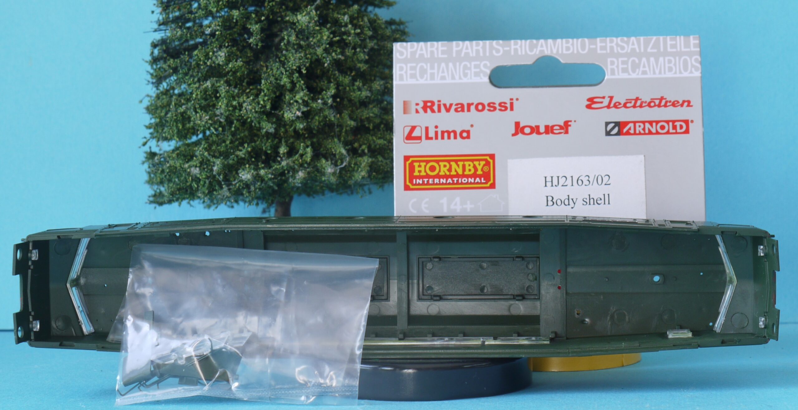 HJ2163/02 Hornby Jouef Body Shell for Electric Loco 2D2 5550 “Waterman” ISLn - Image 4