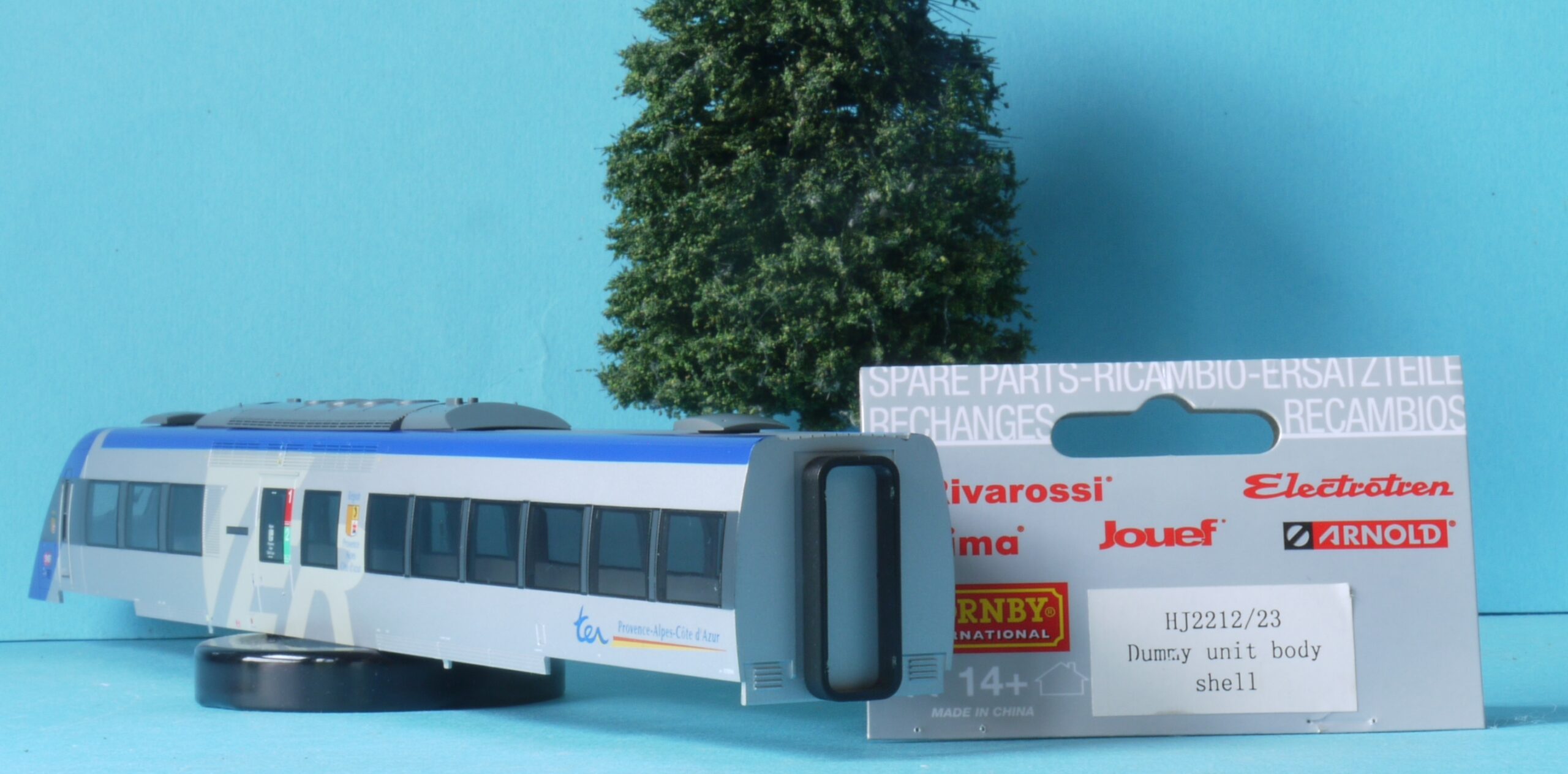 HJ2212/23 Hornby Jouef Dummy Unit Body Shell X72500 Provence-Apes- Region ISLk - Image 2