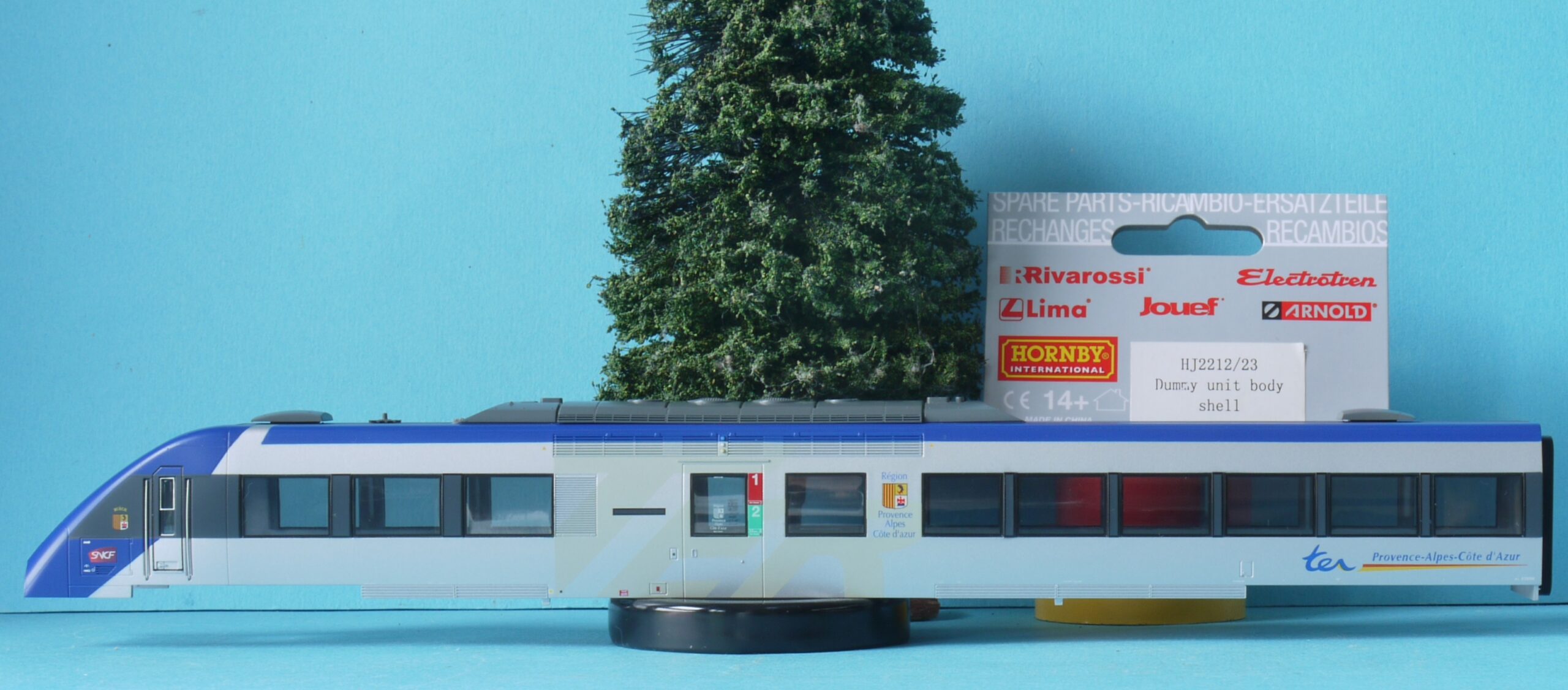 HJ2212/23 Hornby Jouef Dummy Unit Body Shell X72500 Provence-Apes- Region ISLk - Image 4