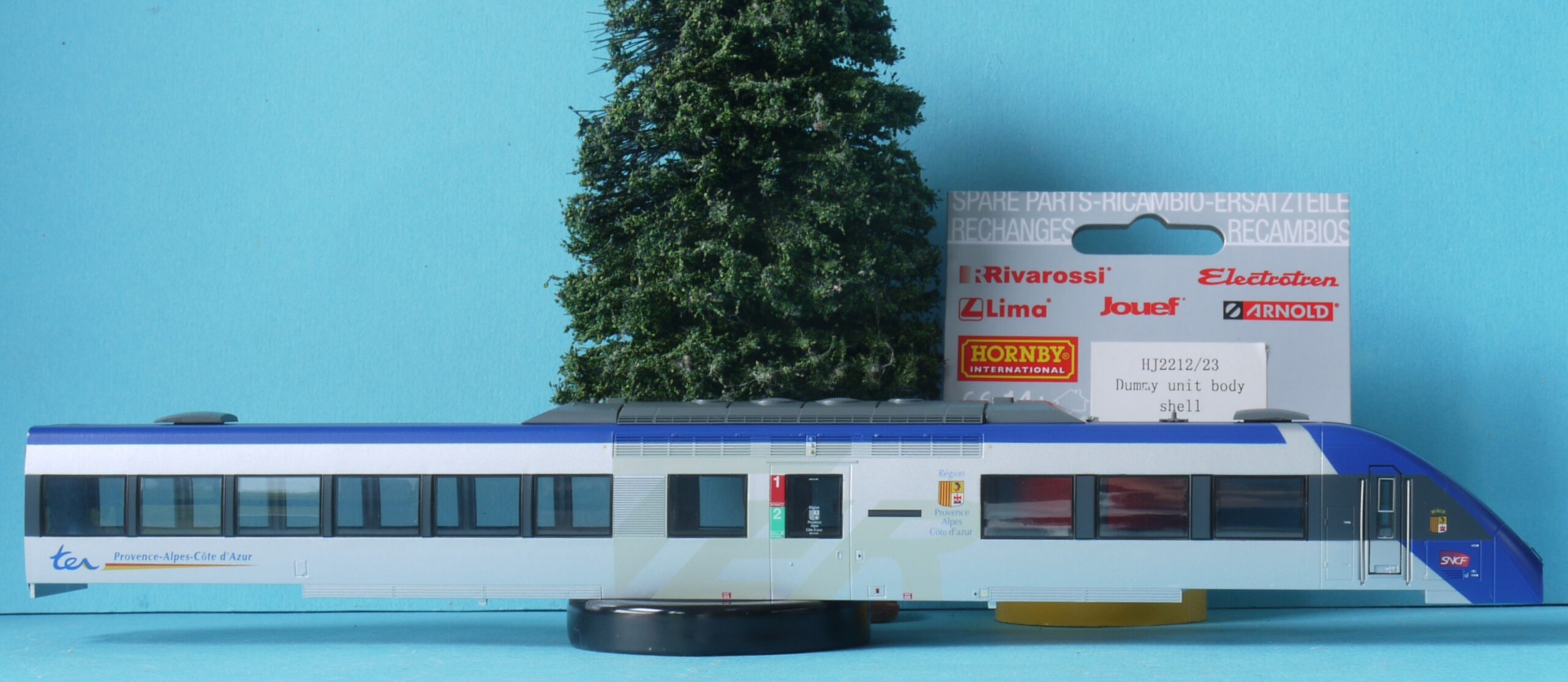 HJ2212/23 Hornby Jouef Dummy Unit Body Shell X72500 Provence-Apes- Region ISLk - Image 3