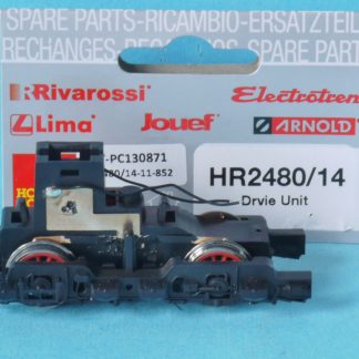 HR2480/14 Hornby Rivarossi Complete Drive Unit Electric E 10 003 DB IS21.9