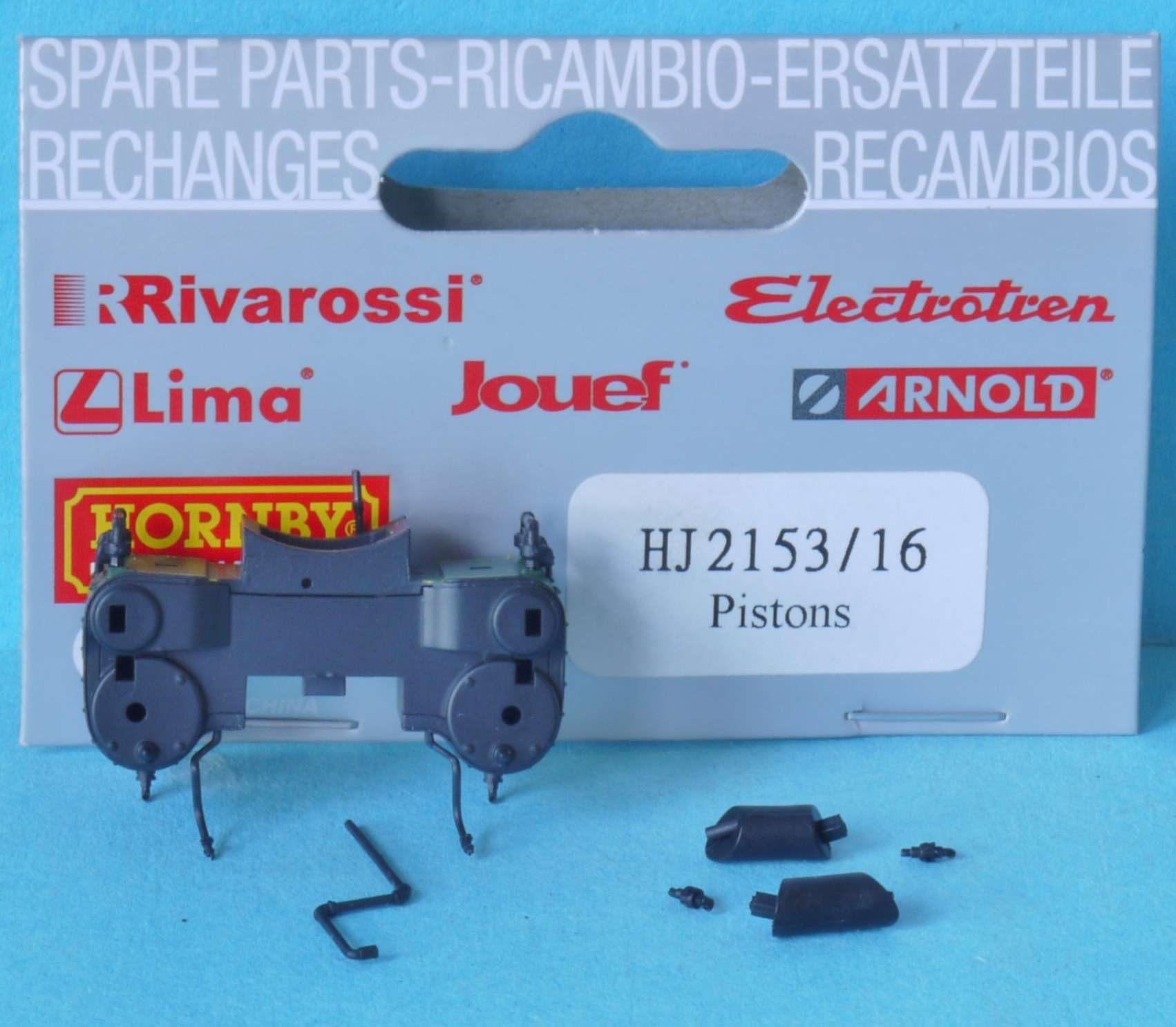 HJ2153/16 Hornby Jouef Pistons Clylinder Block for Steam Loco 141 R 460 IS23h