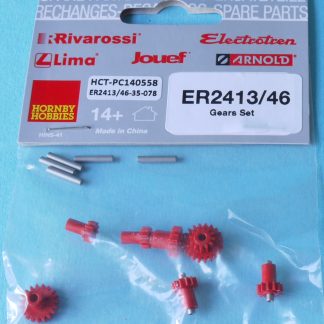 ER2413/46 Hornby Electrotren Gears Set for Diesel Loco 1617 IS27f