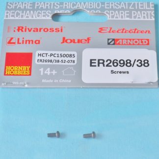 ER2698/38 Hornby Electrotren Screws for Electric Loco RENFE 269.604 IS22h