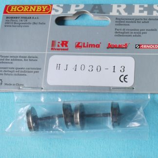 HJ4030/13 Hornby Jouef Spare Drive Unit Wheelset for Fourgon-chauiere SNCF IS24j