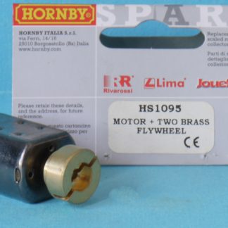 HS1095 Hornby Rivarossi Motor + Flywheels for Electric Elette E.424 DC IS27j