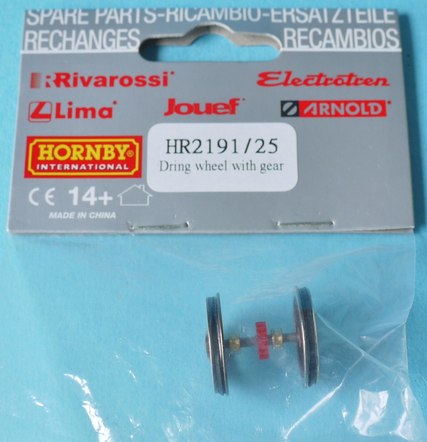 HR2191/25 Hornby Rivarossi Driving Wheel Trifase E.432 FS Castano ...