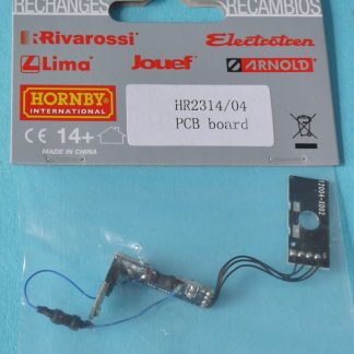 HR2314/04 Hornby Rivarossi PCB + Dummy Plug Akkuschleppfahrzeug 383 001-5 IS28h