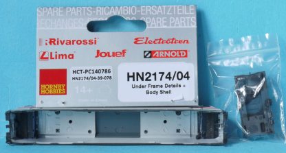 HN2174/04 Hornby Arnold Body Shell + Underframe Details Series 146.5 DB AG IS20.2 - Image 3