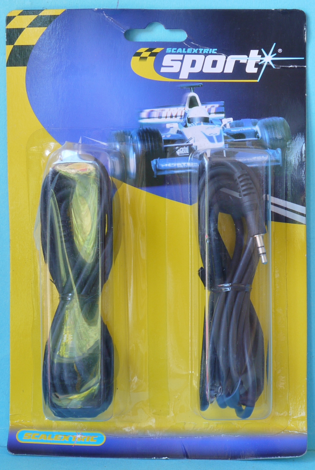 Scalextric Sport C8247 Hand Controller Throttle Extention Cables ×2 BRAND NEW