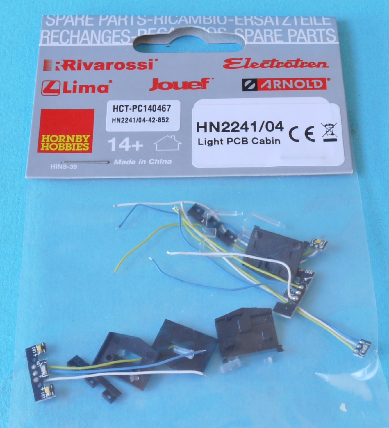 HN2241/04 Hornby Arnold N Gauge Light PCB Cabin for RENFE 321 Green IS35b