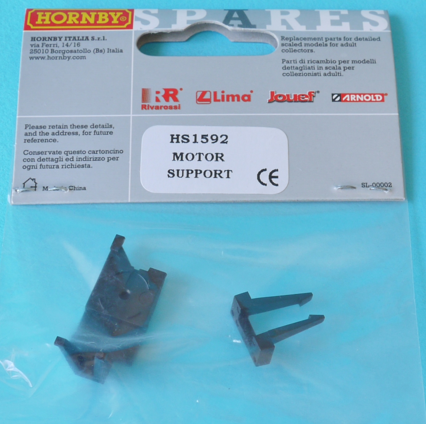 HS1592 Hornby Rivarossi Motor Support for Diesel Loco Class D245 FS HR2025 IS37e