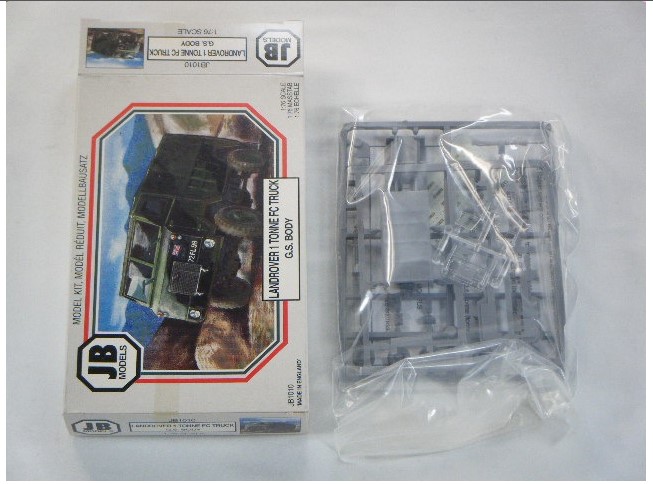 JB Models JB1010 LandRover 1 Tonne FC Truck G.S. Body 1:76 Scale Model Kit - Image 2