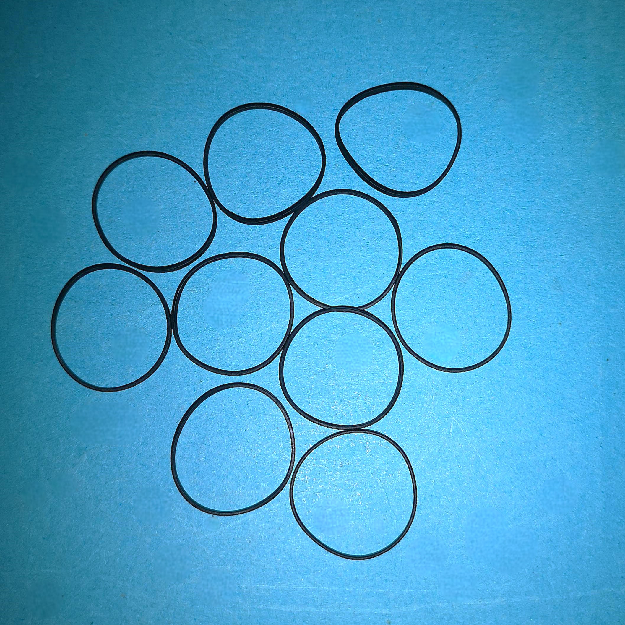 X9962 (X6480 X6451) Hornby 10× Traction Tyres for T9 Class (2P, County, Schools)