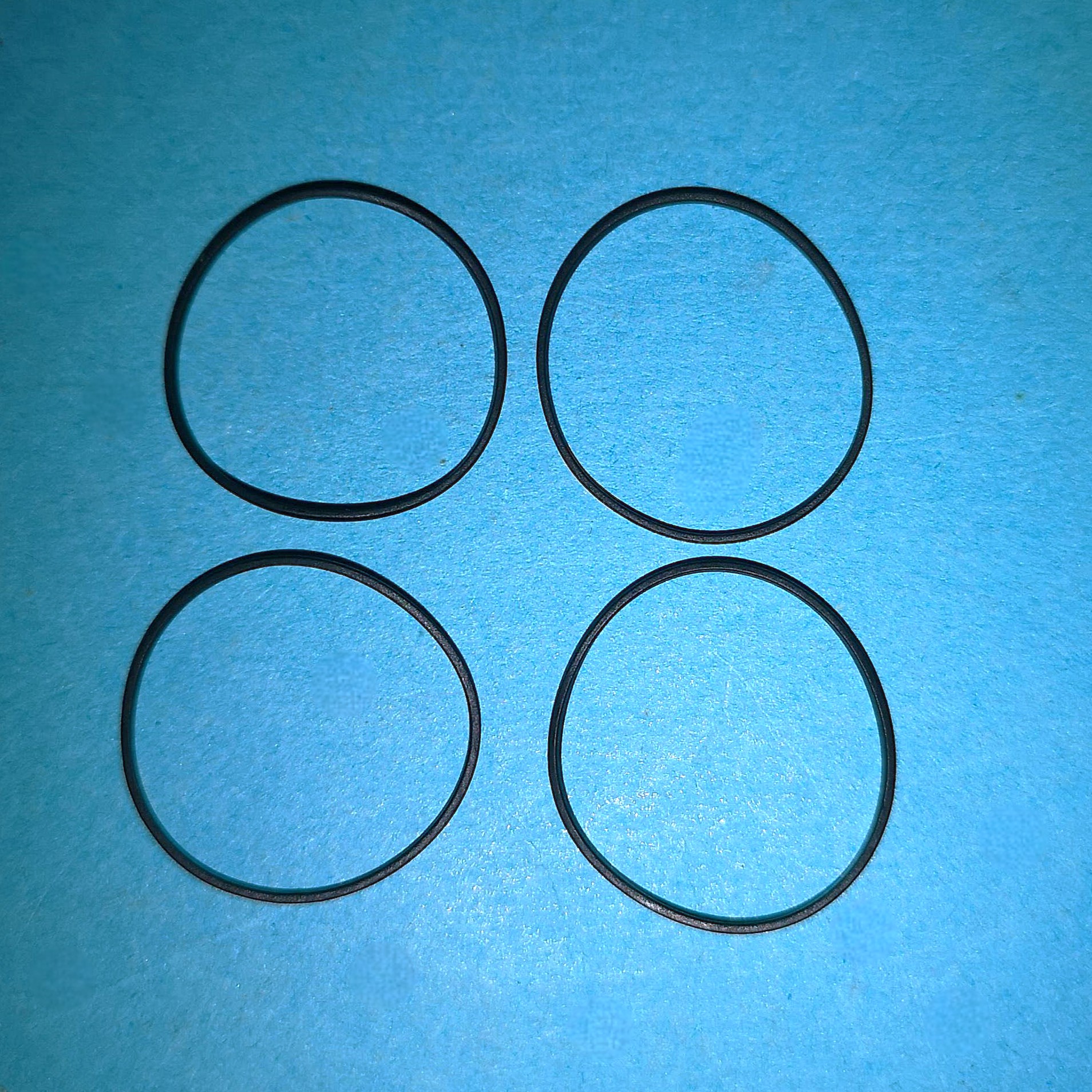X9962 (X6480 X6451) Hornby 4× Traction Tyres for T9 Class (2P, County, Schools)