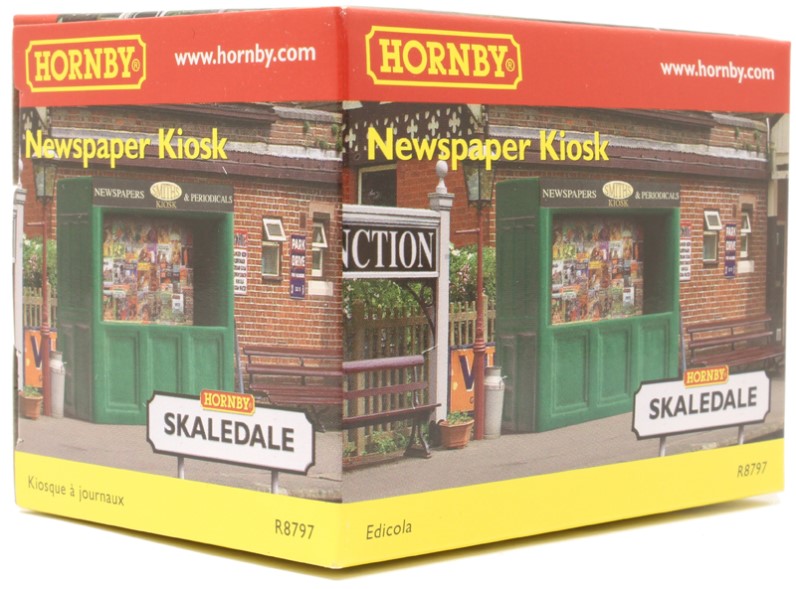 Hornby R8797 Skaledale Newspaper Kiosk OO Gauge *Brand New In Box* - Image 5