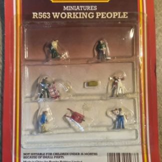 Hornby R563 OO Gauge Figures Working People - Scale Figurines BNIB New Old Stock